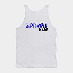 September babe Tank Top